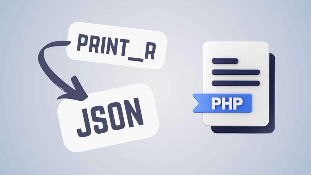 PHP print_r to JSON