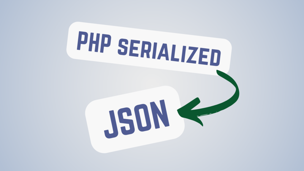 PHP serialized to json online conversion tool